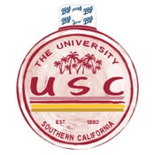 USC Trojans Delicato Lifestyle Sticker